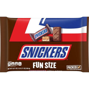 Snickers 10.59 oz Bag Fun Size Candy Bars