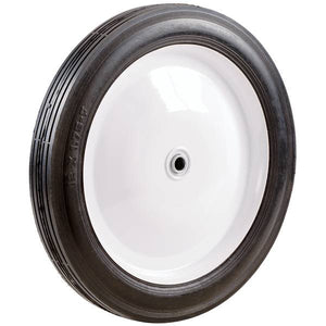 Titan Casters Metal Hub Semi-Pneumatic Rubber Tires