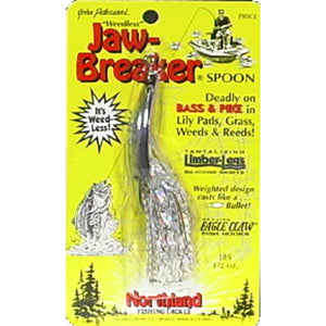 Northland Fishing Tackle Silver Shiner Jawbreaker Spoon Fishing Lure