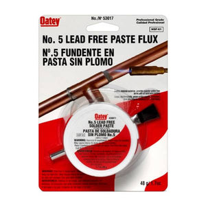 Oatey Number 5 Paste Flux with Brush