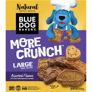 Blue Dog Bakery 18 oz More Crunch Assorted Flavor Treats