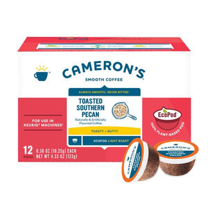 Cameron's Coffee 12-Count Toasted Southern Pecan Coffee K-Cups