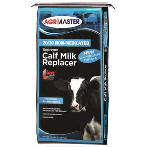 Agrimaster Premium Calf Milk Replacer 20/20 Non-Medicated