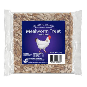 Pecking Order Mealworm Treat Cake