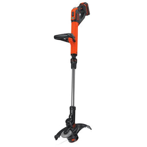Black & Decker EASYFEED Electric String Trimmer/Edger + 2 Lithium-Ion Batteries
