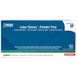 NEOGEN 100 Count Powder Free Latex Gloves