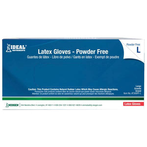 NEOGEN 100 Count Powder Free Latex Gloves