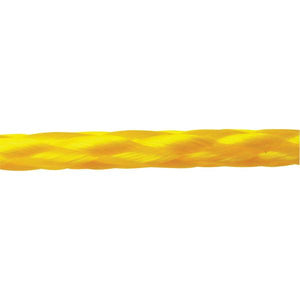 Seasense 1/4" X 50' Yellow Braided Polypropylene Rope