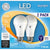 GE 2-Pack 15-Watt Dimmable LED Daylight A19 Light Bulbs