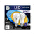 GE 2-Pack 10-Watt Dimmable LED Soft White A19 Light Bulbs
