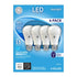 GE 4-Pack 10-Watt Dimmable LED Daylight A19 Light Bulbs