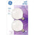 GE 2-Pack 25-Watt Soft White G16.5 Light Bulbs