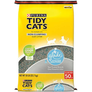 Tidy Cats Glade Tough Odor Solutions Non-Clumping Clay Litter