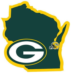 Siskiyou Green Bay Packers Home State Decal
