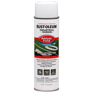 Rust-Oleum 17 oz Industrial Choice Athletic Field Inverted White Striping Paint