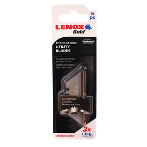 Lenox Gold Utility Blades - 5 Pack