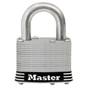 Master Lock 2" Stainless Steel Laminated OUtdoor Padlock