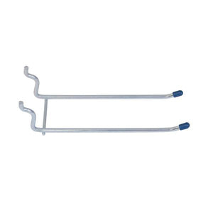 Crawford 6" Double Arm Peg Straight Hook - 2 Pack