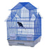 AE Cage Company House Top Bird Cage Assorted Colors 18in.x18in.x27in. - 1 count