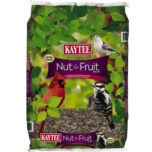 Kaytee 20 lb Wild Bird Food Nut & Fruit Blend