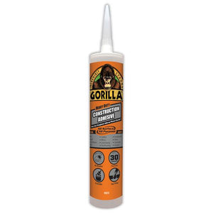 Gorilla Heavy Duty Construction Adhesive 9 oz Cartridge
