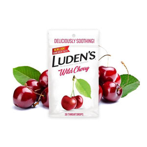 Luden's 30-Count Wild Cherry Throat Drops