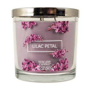 Tuscany Candle Lilac Petal Candle