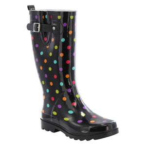 Western Chief Women's Dot City Tall Rain Boots