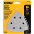DEWALT 12-Pack 3.75" W x 3.75-in L 80-Grit Industrial Oscillating Sandpaper