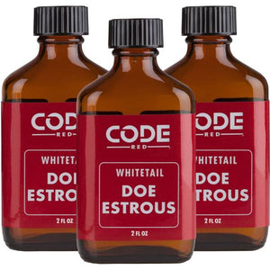 Code Blue Code Red Whitetail Doe Estrous - 3 Pack