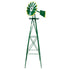 SMV Industries 8' Green & Yellow Windmill