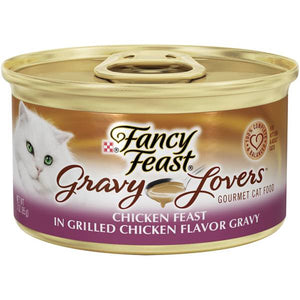 Fancy Feast Gravy Lovers Chicken Feast in Grilled Chicken Flavor Gravy