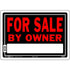 Hillman 10" x 14" Aluminum For Sale By Owner Sign