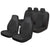 Dickies Black 3-Piece Rayne Front & Rear Seat Cover Kit