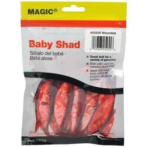 Magic 4 oz Red Preserved Baby Shad