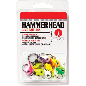 Rapala Hammer Head Jig UV Kit 1/4 oz Fishing Lure Assortment