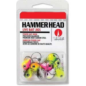 Rapala Hammer Head Jig UV Kit 3/8 oz Fishing Lure Assortment