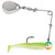 Rapala Boot Tail Spinnerbait 1/16 oz Green & Orange Glow Fishing Lure