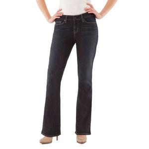 Signature by Levi Strauss & Co. Women's Simply Stretch Modern Bootcut Jeans
