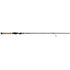 One 3 6'6" Silver Spinning Rod