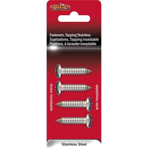 Cruiser Accessories Tapping Stainless  License Plate Fasteners