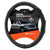 Masque Truck Black Leather Steering Wheel Cover
