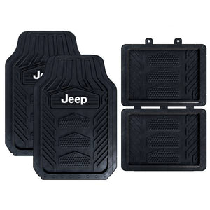 Plasticolor 4-Piece WeatherPro Jeep Floor Mat