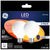 GE 2-Pack 4.5-Watt LED Soft White Dimmable G25 Light Bulbs