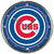 MLB Chicago Cubs Chrome Clock