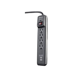 Southwire 4 OTL Surge Strip with 2.4A USB 3'Cord