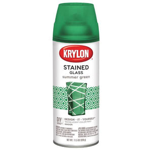 Krylon 11.5 oz Summer Green Stained Glass Paint Spray