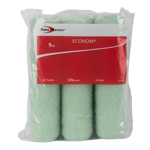 Shur-Line 6-Pack 9" Economy Knit Roller Cover 3/8" Nap