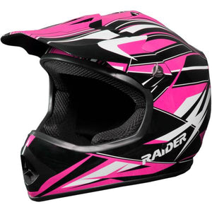 Raider Pink GX3 Youth MX Helmet