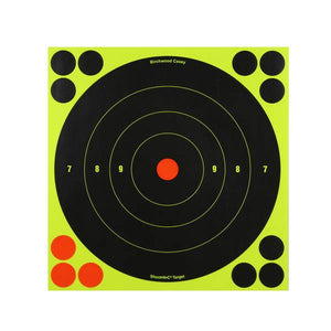 Shooting Made Easy 8" Shoot-N-C Bullseye Target 30-Pack